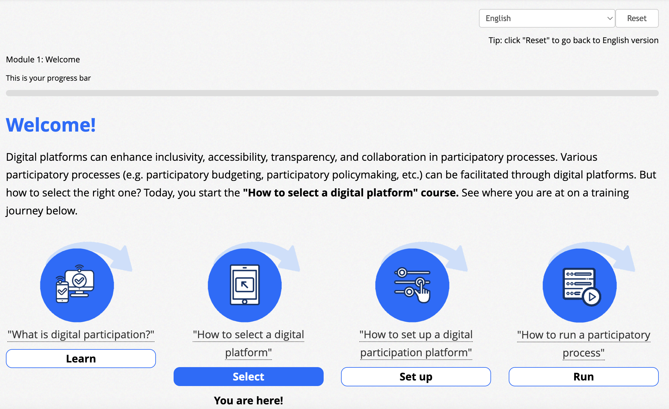 Online Courses on Digital Participation Platforms - Additional Image